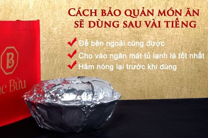 Cách Bảo Quản Món Ăn Nếu Chưa Dùng Ngay. 2 Cach Bao Quan Soup Bao Ngu