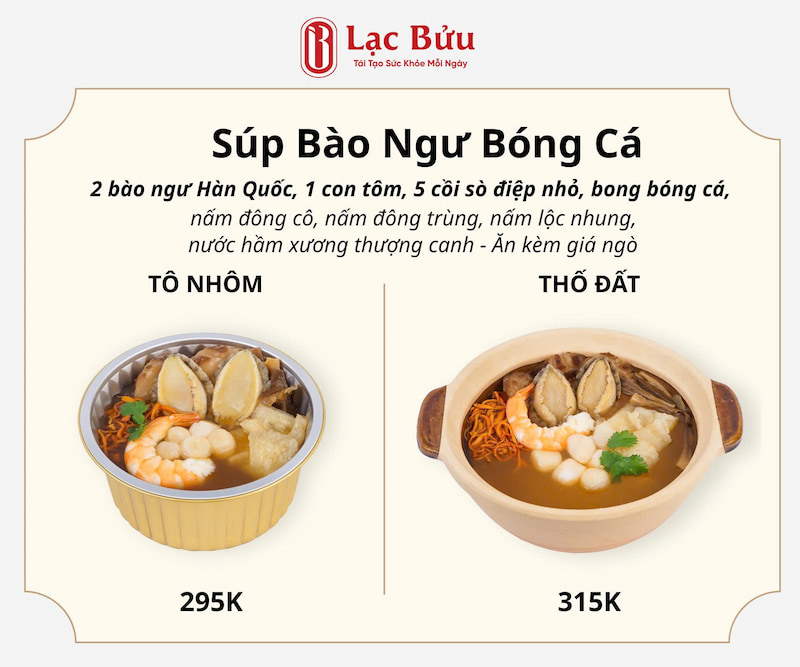 Súp bào ngư bóng cá 1