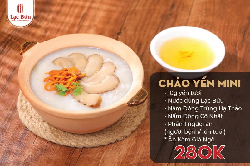 Cháo Yến Mini 3 Cháo Yến Mini