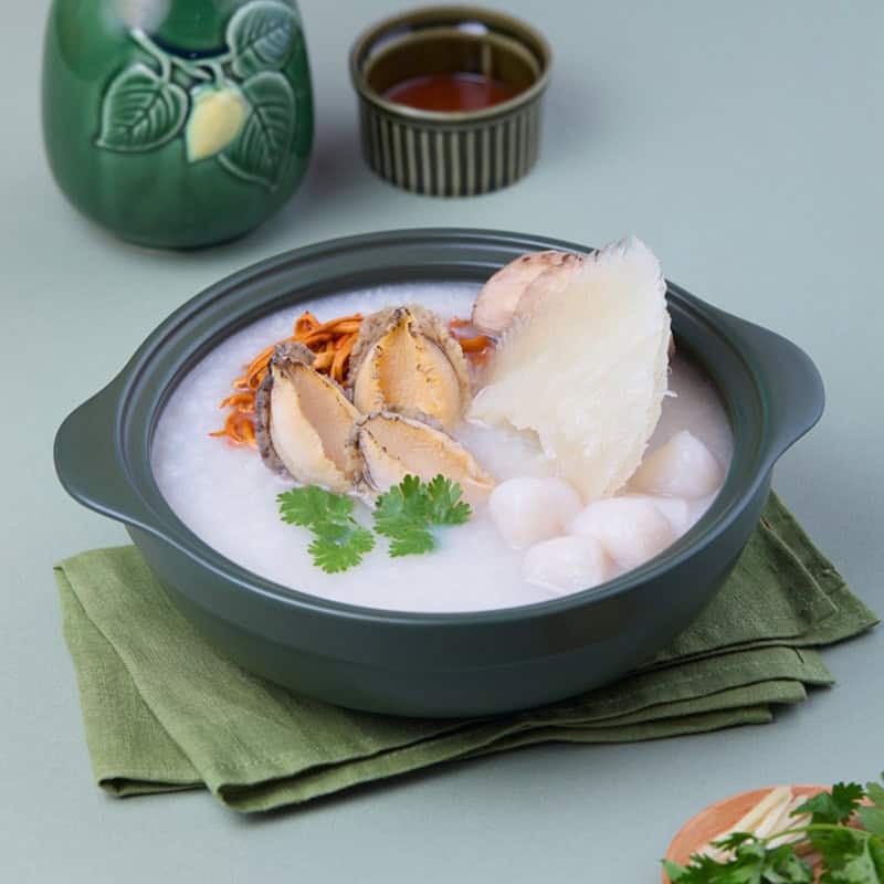 Cháo bào ngư vi cá 3