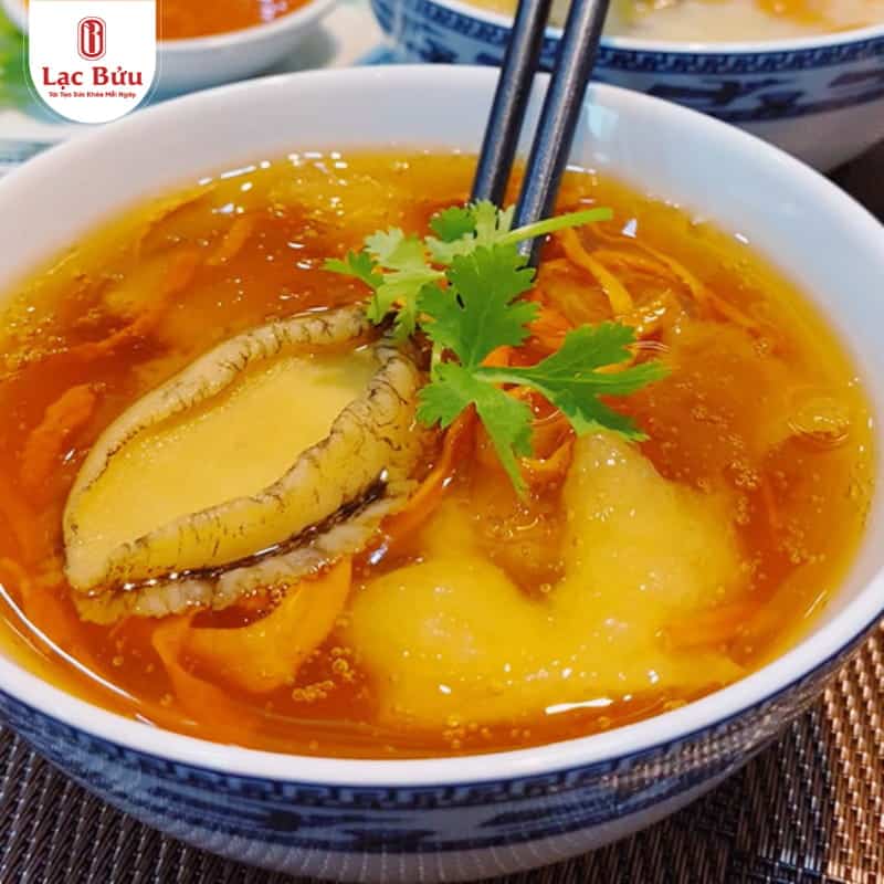 cặp đôi song bảo súp bào ngư Lạc Bửu 3