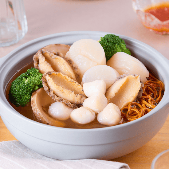 Súp bào ngư sò điệpshopping 3