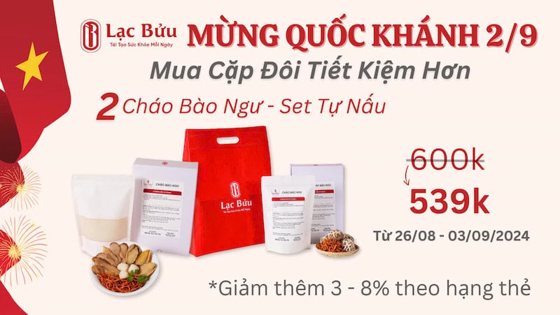 Mừng Quốc Khánh 2/9 | Mua Cặp Đôi Tiết Kiệm Đến 171k 8