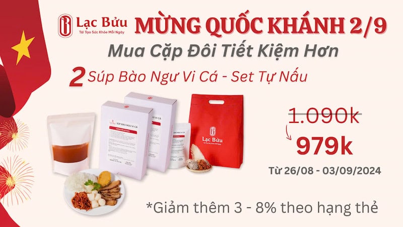 Mừng Quốc Khánh 2/9 | Mua Cặp Đôi Tiết Kiệm Đến 171k 6