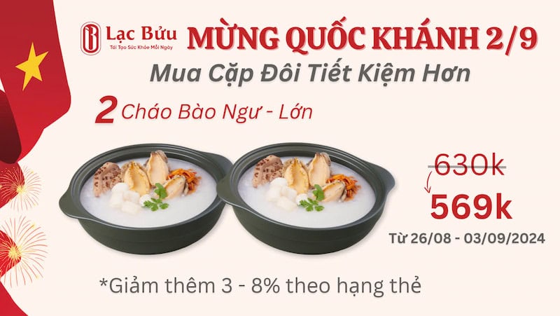 Mừng Quốc Khánh 2/9 | Mua Cặp Đôi Tiết Kiệm Đến 171k 3
