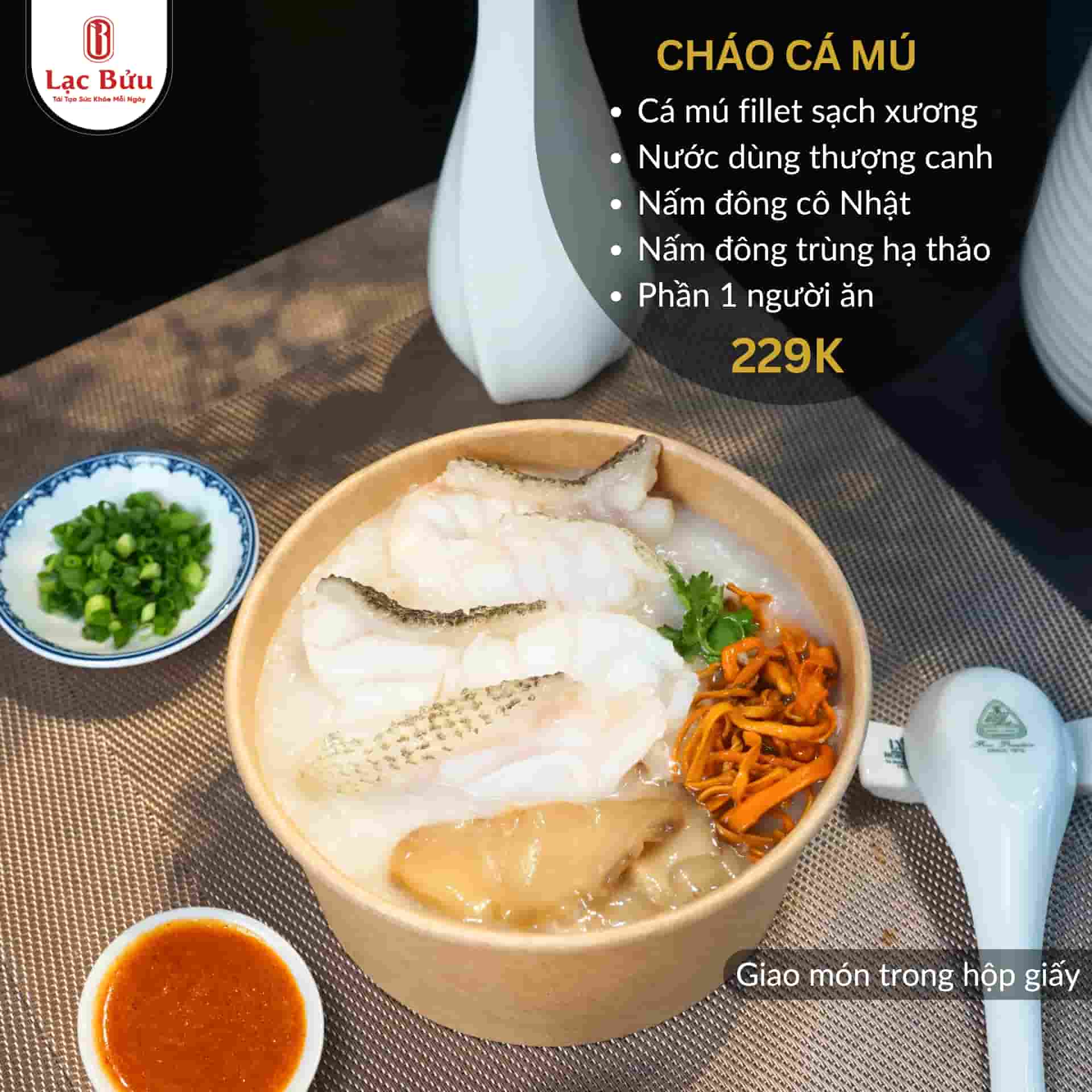 Cháo cá mú 3